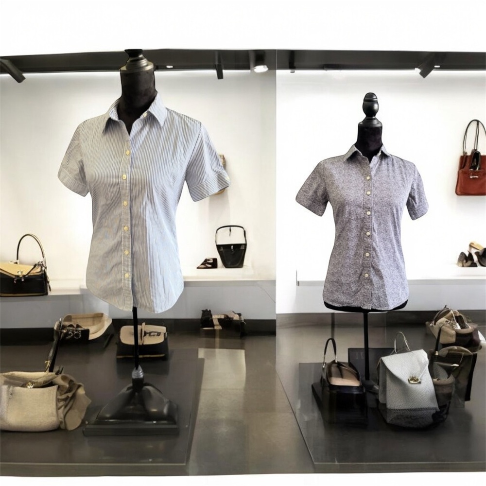 2 Button up blouses - BR